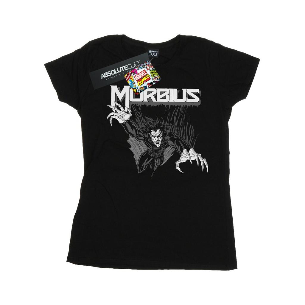 Marvel Comics Womens/Ladies Morbius Mono Jump Cotton T-Shirt