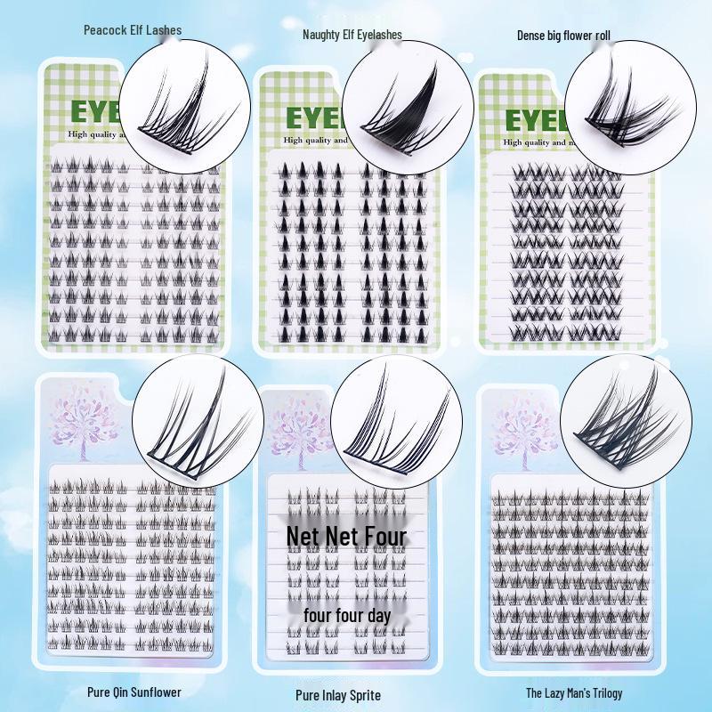 

Cat Elf Trilogy: Natural, Pure, Wild Eyelashes - Large Capacity