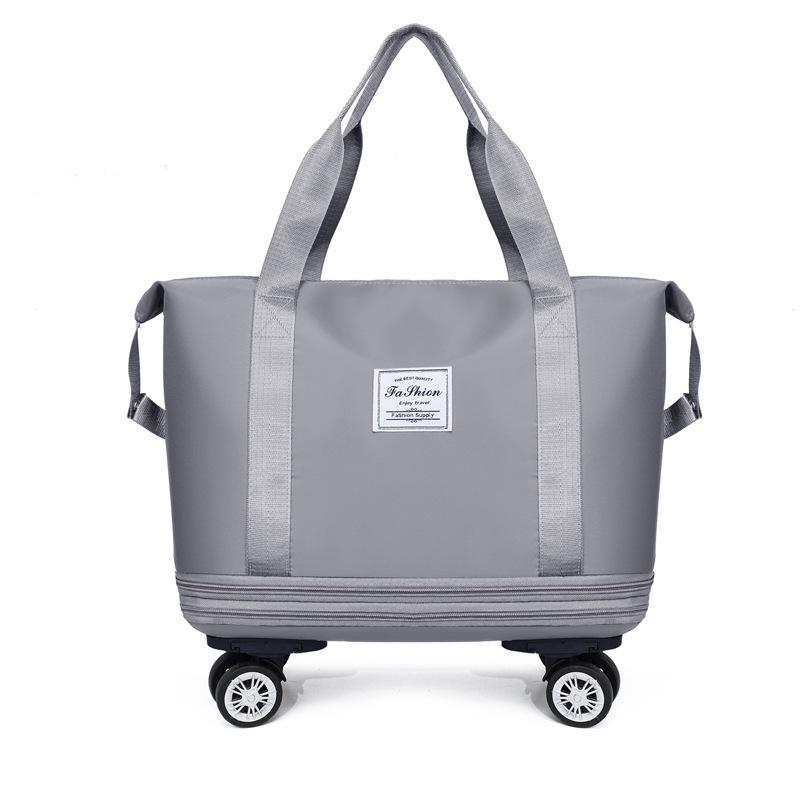 Wheeled Waterproof Travel Bag: Wet/Dry Separation, Large Capacity, Hand-Carry Luggage, Maternity, Business Trip