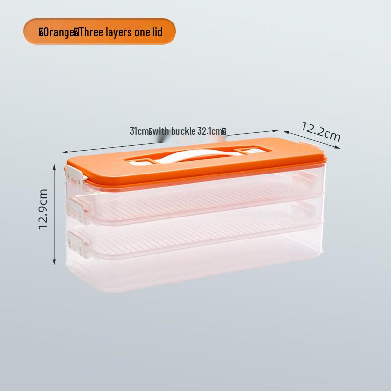 Multi-layer Household Dumpling Preservation Box