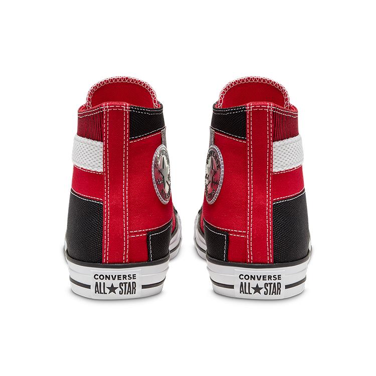 Chuck Taylor All Star Converse High 'Patchwork - Rosso Universitario' 168591C
