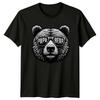 Papa Bear Sunglasses Graphic T-Shirt, Dad Fathers Day Tee