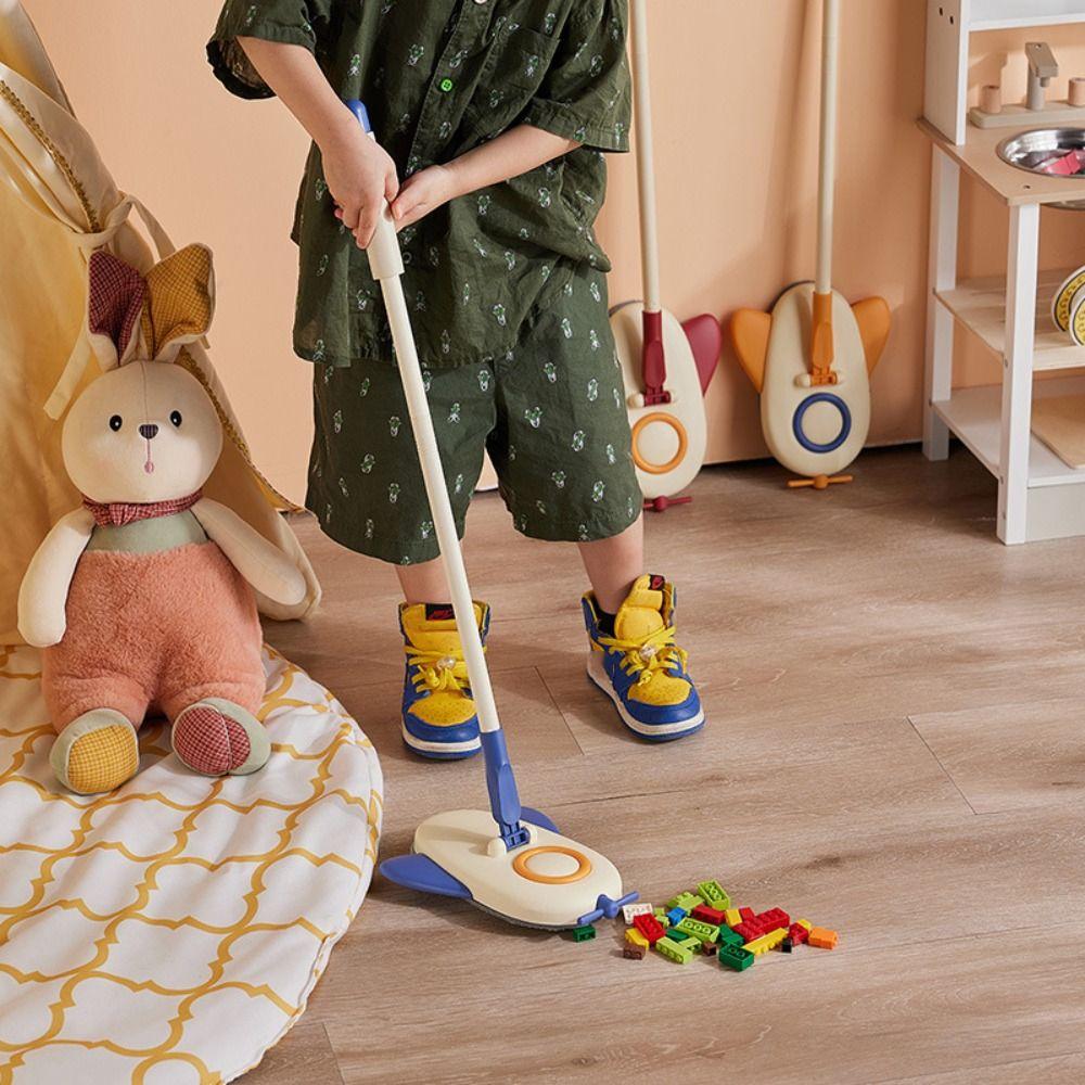Soft Handle Mini Kids Mop Detachable Pretend Housekeeping Tool  Holiday Season