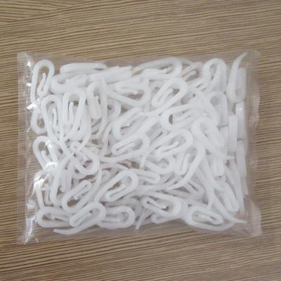 100 Piece/set Curtain Hooks For Living Room Plastic Nylon Curtain Decorative Accessories
