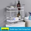 LIEI Punch-Free Over-Toilet Storage Shelf