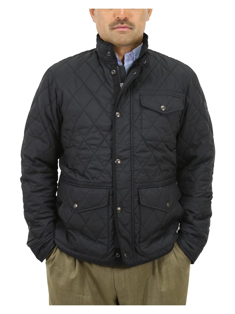 

POLO RALPH LAUREN Quilted Size 0101828 Men s Full-Zip Jacket, XL, Black, [Used] чорний
