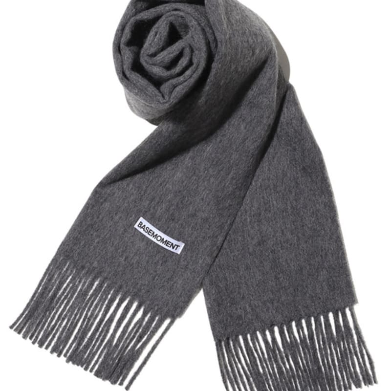 BASEMOMENT [2PACK] 100% wool muffler