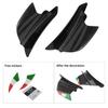 Stuurvnee Motorrad Winglet, Aerodynamisches Flügelkit, Spoiler Motorrad, Windströmung Fester Flügel, S1000RR V4-10R R1, Mattschwarz