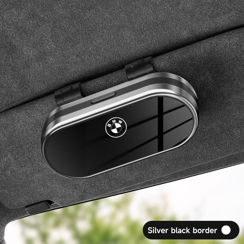 for BMW X1 X2 X3 X5 X4 X6 X7 iX3 F20 F10 F07 E70 E46 E90 E92 E60 E39 Car interior sun visor glasses clip valve cap accessories
