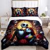 3Pcs Nightmare Before Christmas Bedding Sets For All Sizes New 3D Printed Bed Cover Comforter Duvet Cover Pillowcase Bedroom Decoration