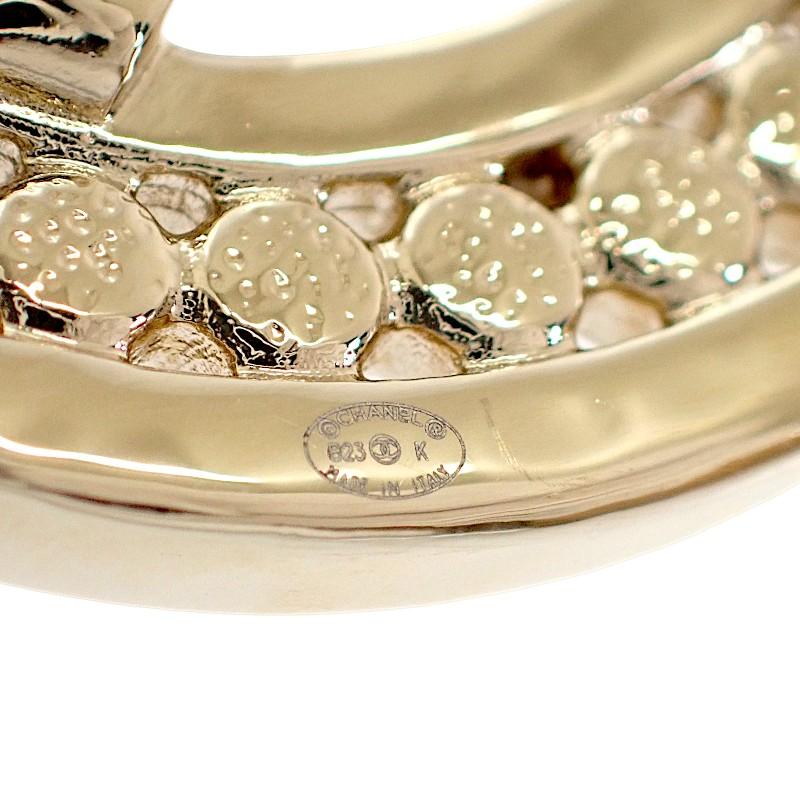 Chanel Brooch Gold metal/Rhinestone Women