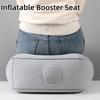 Press-to-Inflate Inflatable Booster Seat Foldable Travel Press Leg Stool  Home Use