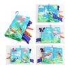 Toys 0-36M Baby Early Learning Toy Tail Cloth Book Puzzle Parent-child Interactive Sound Paper Infants Activity for Babies