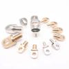 5Pcs M3-M10 Brass Eye Bolts Brass Lifting Ring Eye Bolt  for Wire Rope Plant Light Suspension