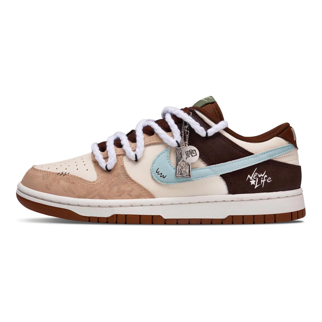 Nike Dunk Wilderness Slip Resistant Abrasion Resistant Low Top Skateboard Shoes Unisex Brown HV1794-211(Team864-)