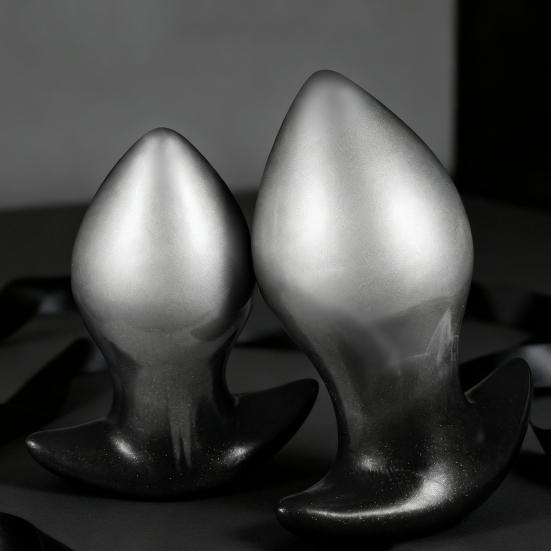 Silicone Anal Plugs Body-Safe Graduated Size Butt Plugs for Beginners Advanced Ergonomic Flexible Reusable Discreet Adult Toy