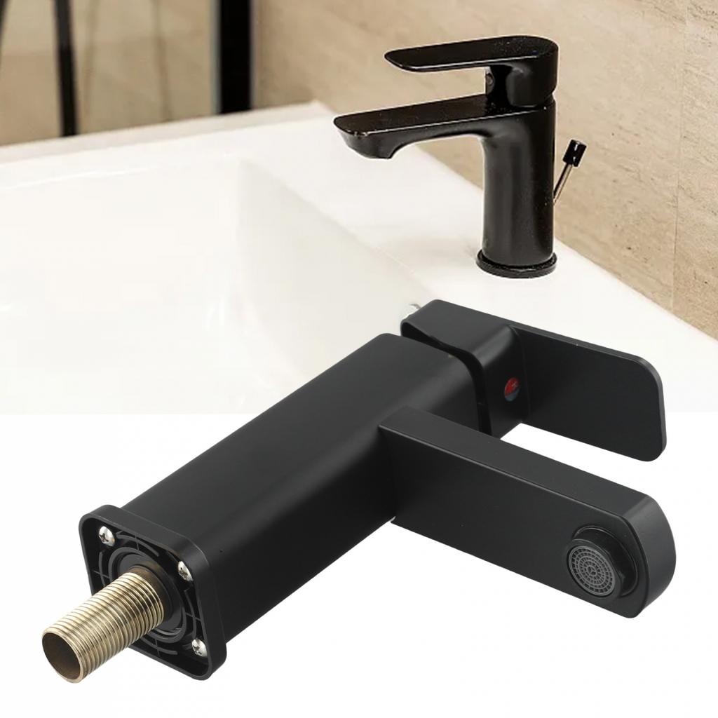 Steel Faucet Basin Faucet Plastic Handle Single Sink