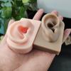 Tools Body for Hearing Teaching Simulation Ear Jewelry Earrings Display Silicone Ear Model Fake Ear