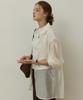 ADAUL Crack See Through Loose Shirts - Ivory