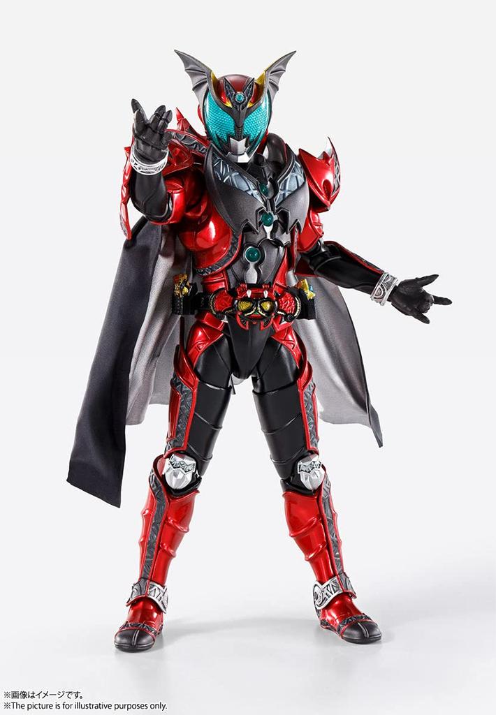 TAMASHII NATIONS Kamen Rider Dark Kiva přibližně 150 mm malovaná pohyblivá figurka SHFiguarts (Šinkocho Seiho) PVC a ABS