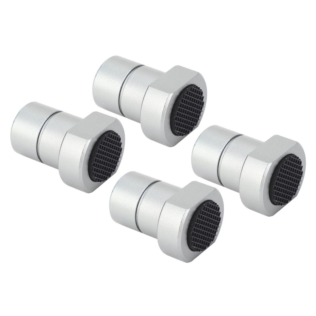 4 Pcs Bench Dog 20mm Aluminum Alloy Workbench Dog Stop with Non Slip Pad for MFT Table