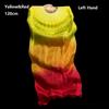 120/150/180cm Kid Women Belly Dancing Fan Right&Left Hands Practice Long Imitation Silk Fans