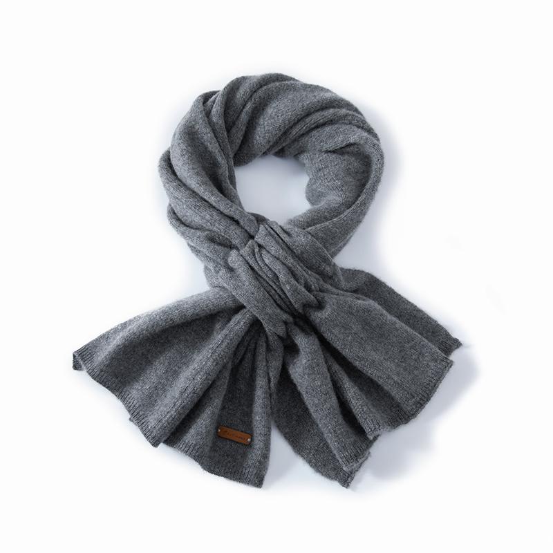 Women 100% Pure Cashmere Scarf Winter Warm Soft Cozy Knit Wrap Fashion Casual Neck Warmer Cold Weather Accessory