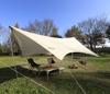 NEUTRAL OUTDOOR Tarp 4m Lightweight Waterproof Camping Tarp Outdoor Tarp Tent UV Protection Hexagonal Tarp with Storage Bag Person 5-8