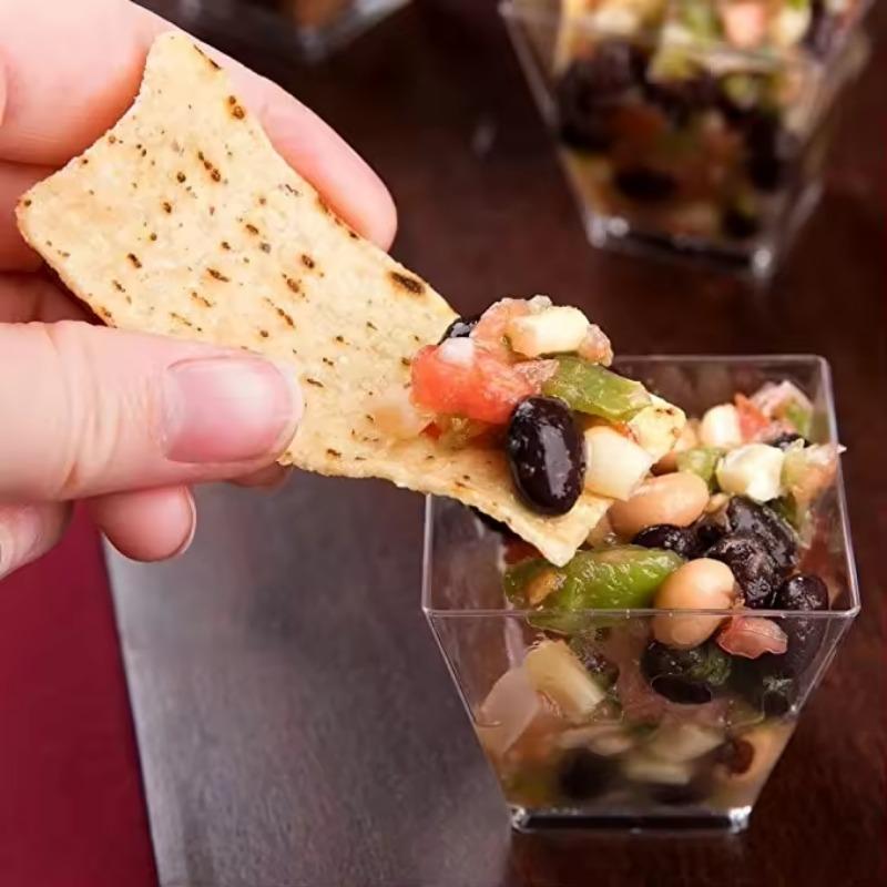 50/100 buc desert cupe rotunde Parfait cupe de unică folosință transparente Parfait cupe înghețată cupe pentru tort sufleu Jello petrecere consumabile