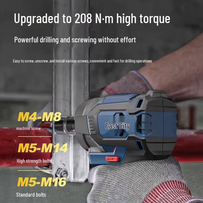 Dongcheng Cordless Electric Drill and Screwdriver CN Plug (adapter Included)
