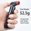 CO2 Inflator with Cartridge Storage Canister Quick Easy Safe for Presta Schrader Bicycle Tire Pump for Road and Mountain Bikes
