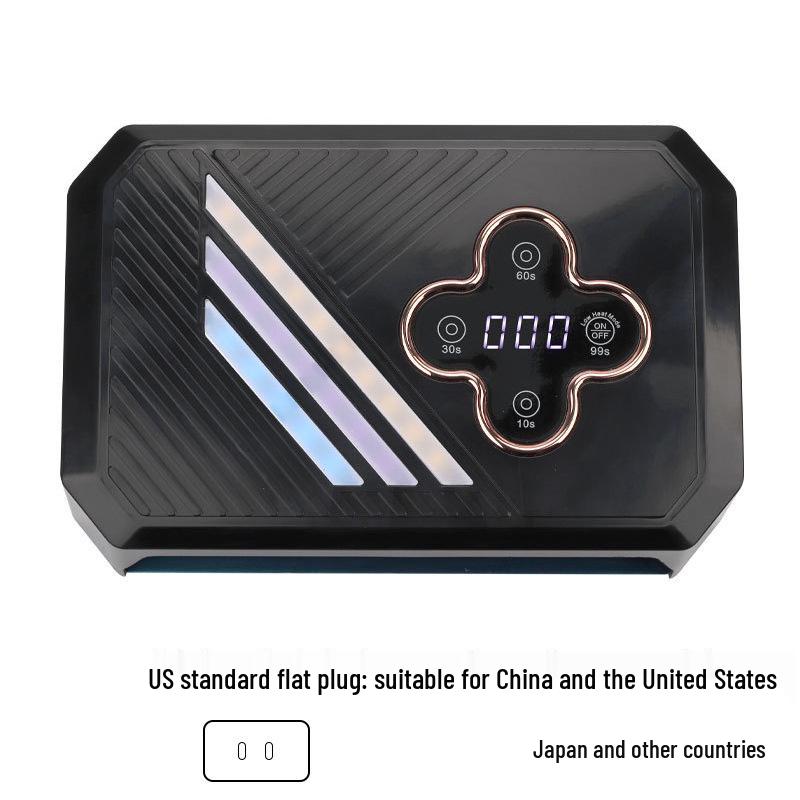 S18 Dual-Hand LED Gel Nail Lamp: 268W Touch Screen Manicure Machine