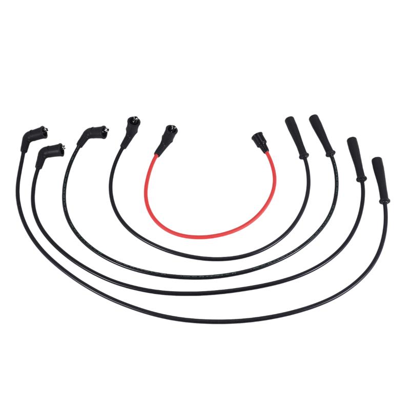 A51K-Spark Plug High Tension Cable Wires Set For Mitsubishi Pajero Montero 2 II 4G54 V12W V32W MD997698