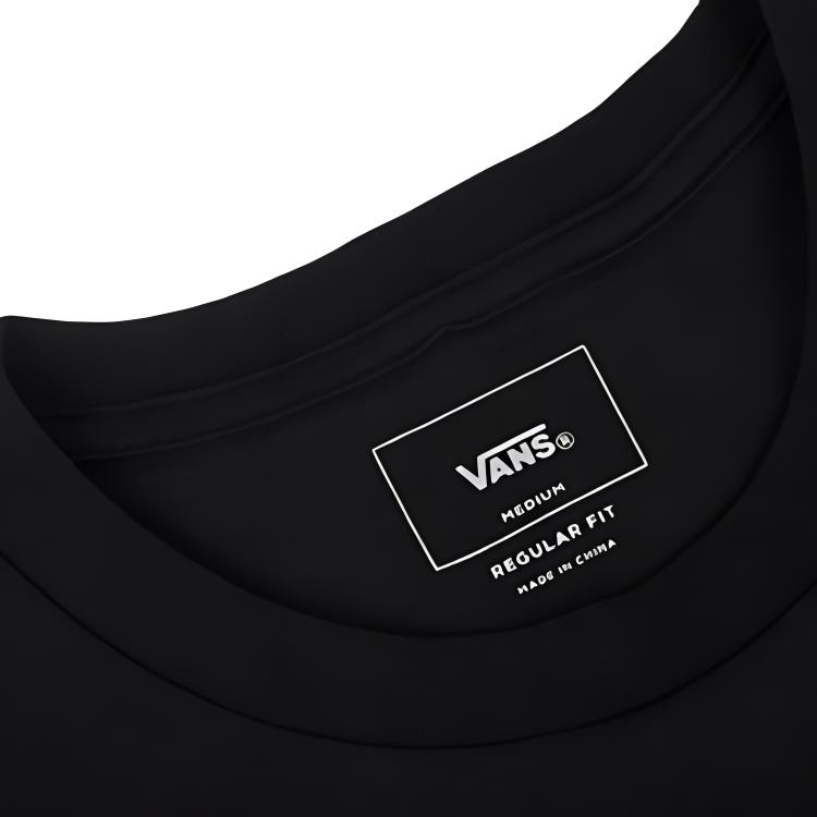 Vans OTW Artist Zijing Wang Collaboration Printed Short Sleeve T-Shirt Unisex Tops Black VN0A4URNBLK