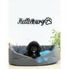 Handmade Custom Dog Name Tag 4 Size Options Pet Memorial Gift Dog House Kennel Sign Easy Install