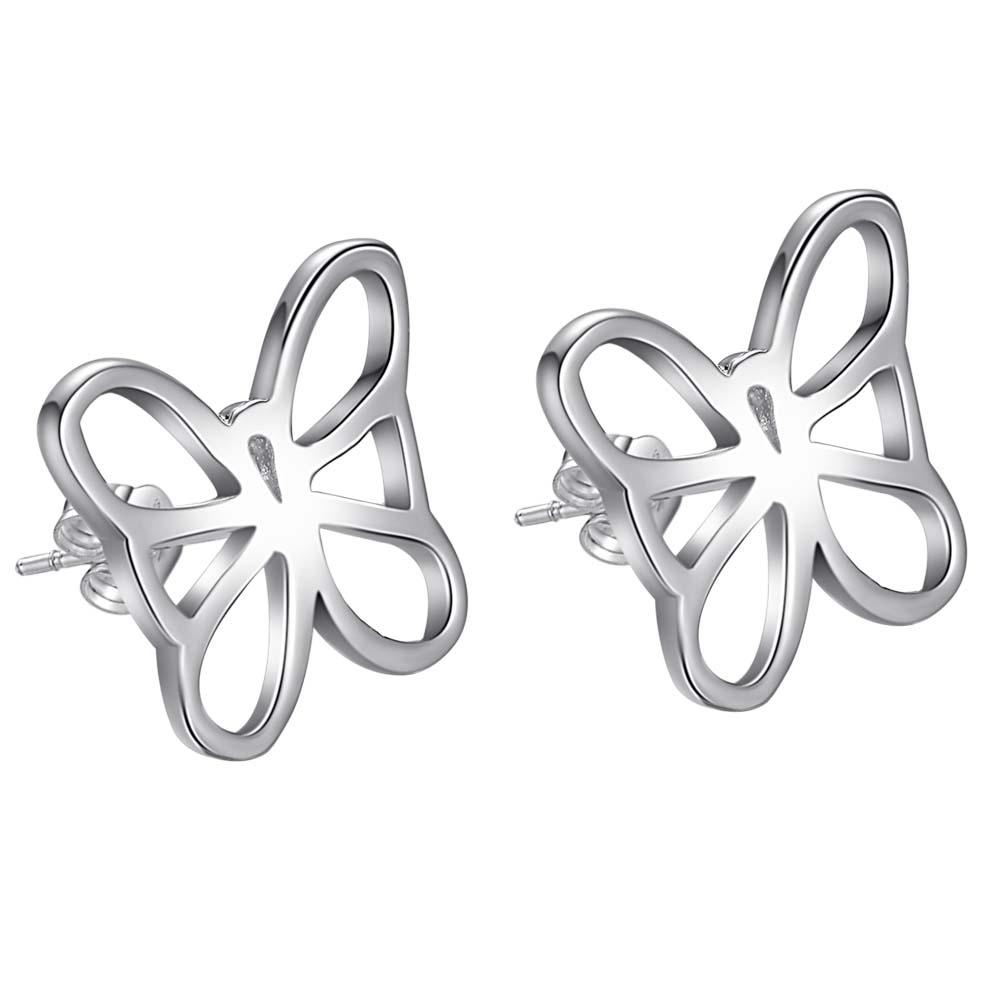 NEW 925 Sterling Silver Earrings Hot Hearts for Women Exquisite Student Girlfriend Jewelry Accessories Wedding Fashion Gift