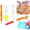 Diamond Painting Art Sticky Drill Dot Pen with Glue Clay Roller Resin 5D Diamond Painting Art Dot Drill Pen Kit DIY Art Crafts