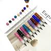 Full Rhinestone Bead Pen DIY Handmade Crystal Ballpoint Multi Color Student Gift Stationery