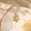 European-American Style Titanium Steel Diamond Necklace: Versatile, Fashionable, High-End Accessories for Women