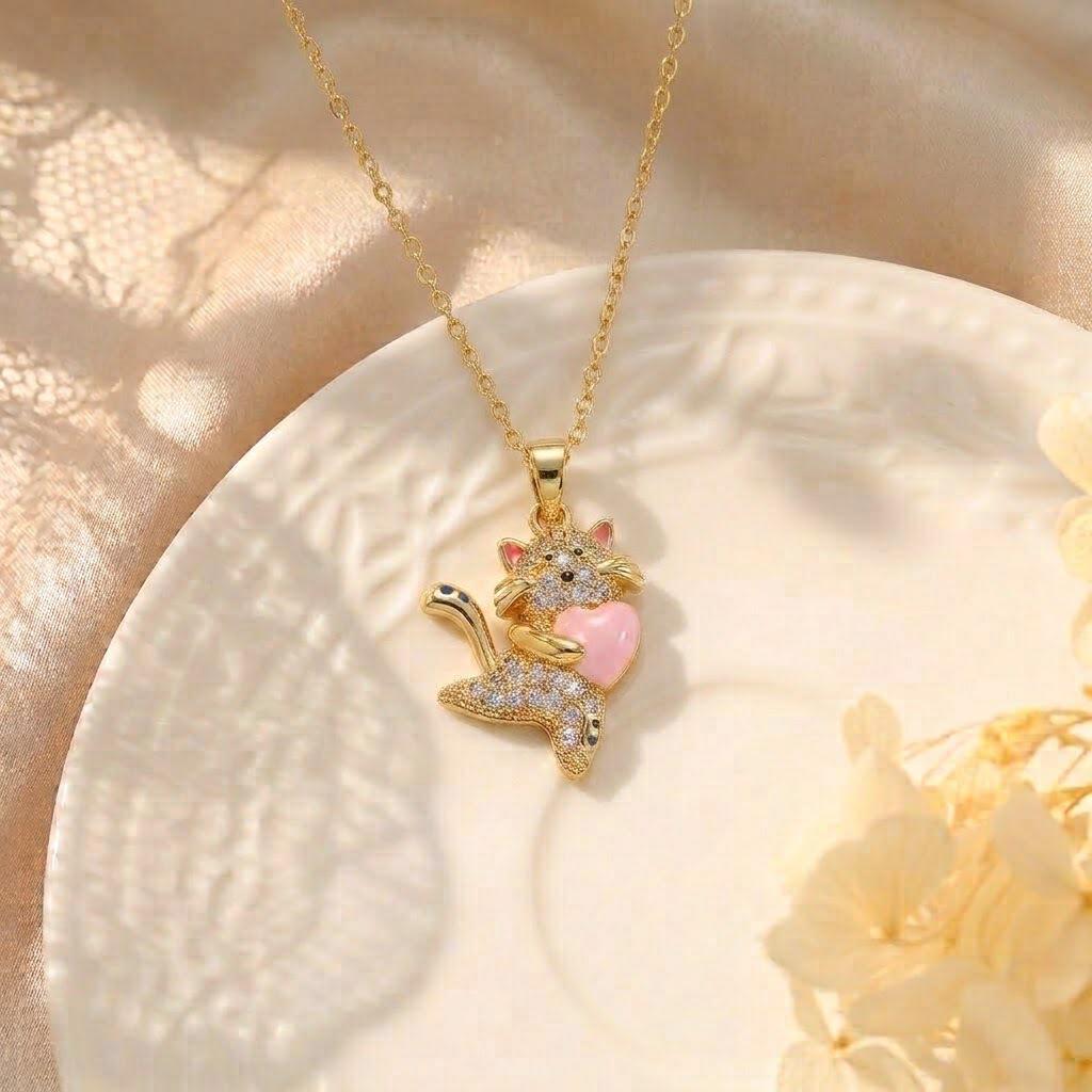 European-American Style Titanium Steel Diamond Necklace: Versatile, Fashionable, High-End Accessories for Women