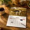 Yearly Appointment Tracker 2027 Wall Calendar, Dogs Pooping in Beautiful Places 12 Monthly Jan. Planner - Dec. 2027, Funny Dog Gag Gifts for