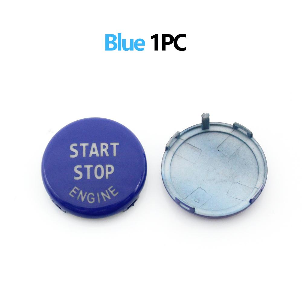 Car Engine Ignition Start Stop Button Switch Cap Cover Replacement For BMW 3 X1 X5 X6 E90 E91 E92 E93 E87 E60 E84 E70 E71 E89