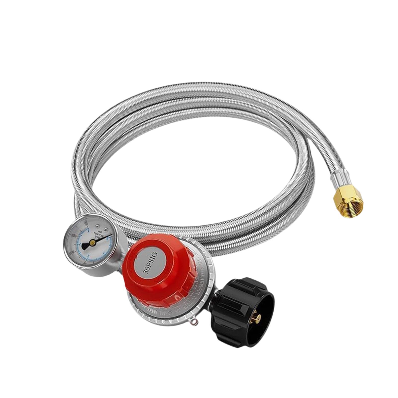 

0-30 PSI Spare Parts High Pressure Propane Regulator for Turkey Fryer Smoker
