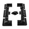 Solar Panel Solar Panel Mounting Bracket Kits RV Top Roof ABS Fixing Bracket Wire Box White And Black For Caravan Boat Yacht RV