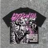 Letter Pattern Portrait Printed Tshirt Unisexs And Unisexs Same Style Casual And Relaxed Streetwear Classic Tshirt