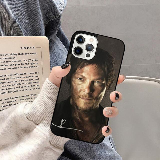 Daryl Dixon Wings Zombie Phone Case Back Cover for IPhone 18 17 Air 16 15 14 13 11 12 Pro Max Plus Shell Coque