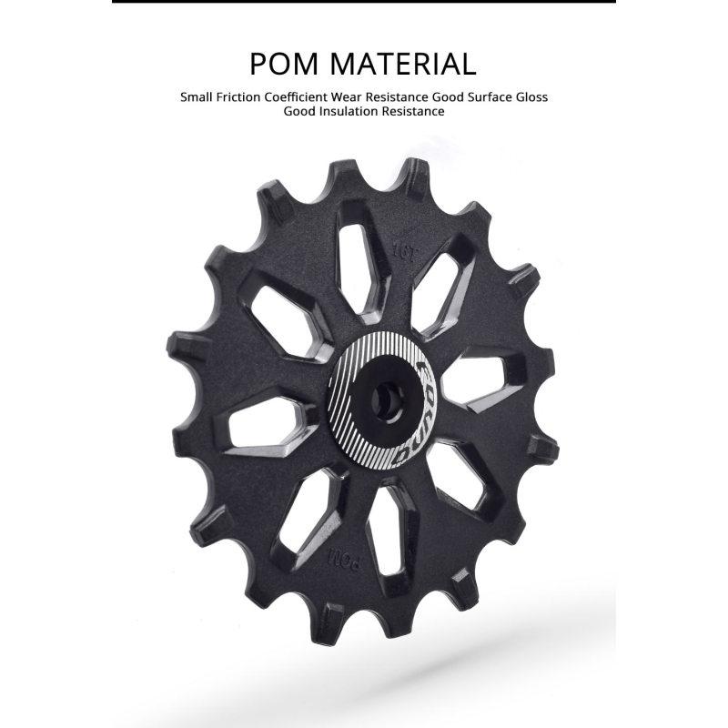 Road Bike Rear  Derailleur  Pulley  Set 12t 14t 16t Wide And Narrow Tooth Guide Wheel 7-12 Speed