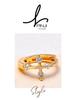 Korean Style Fresh Rhinestone Cross Earrings for Women - Niche Design, Versatile Summer Fashion Accessory