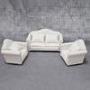 1 Set 45669 Dollhouse Sofa Kit Smooth Edge DIY Living Room Set Dollhouse