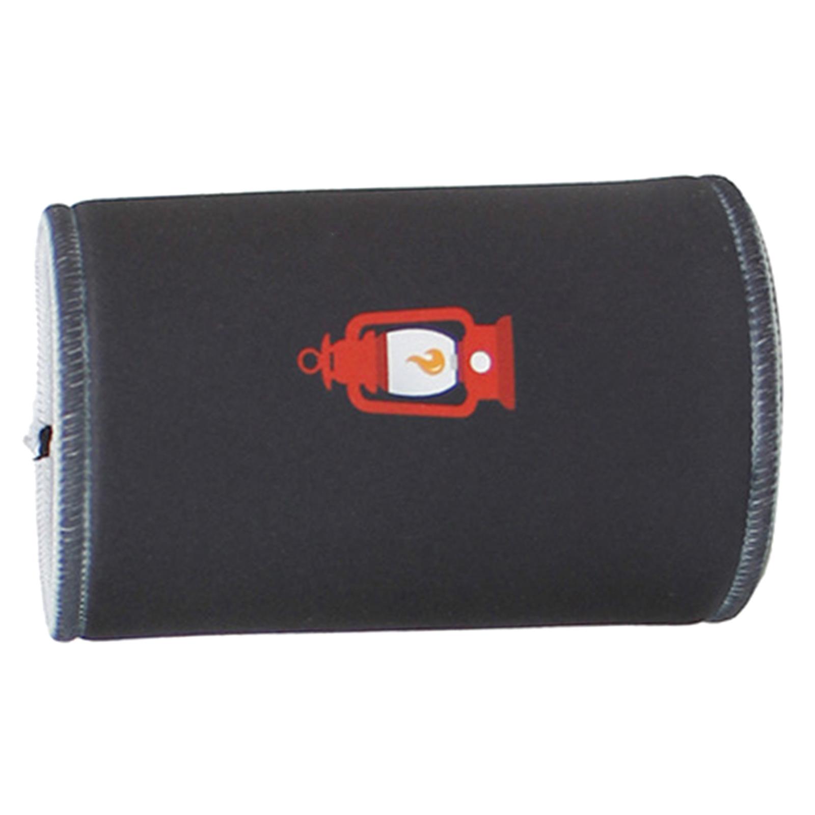 

Outdoor Camping Can Cover Insulated Can Cooler Sleeves Light Weight Beer Sleeves Bottle Holder Nonslip Drinks Can Cover S чорний